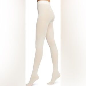 Waldorf Mary Cotton Rib Women's Tights white size XS (NWOT)
